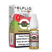 ELFLIQ Liquid | Kiwi Passion Fruit Guava 20mg