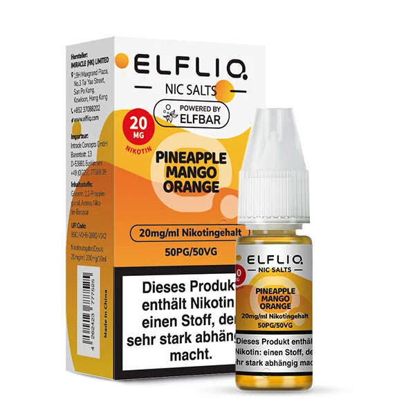 ELFLIQ Liquid | Pineapple Mango Orange 20mg