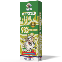 Sheesh 98% Superior Vape | 1ml | Guava Haze🥭