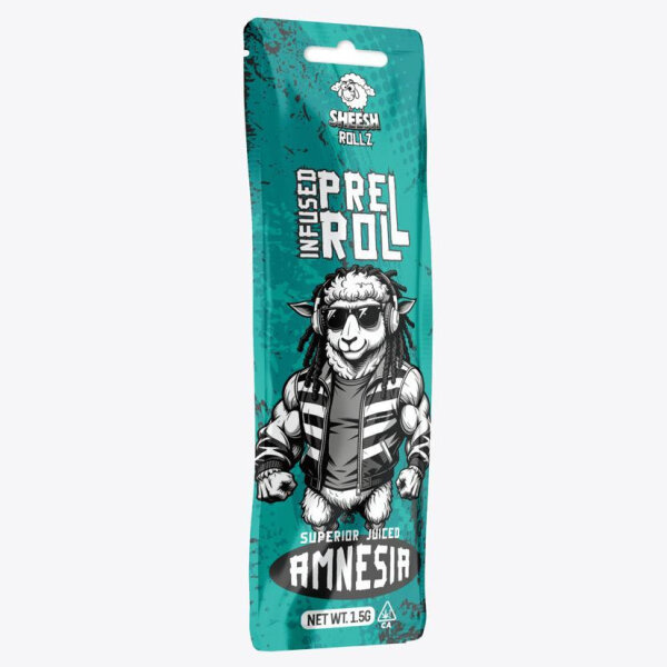 Sheesh Pre-Rolls | 98% Superior | Amnesia (1 Stk.)