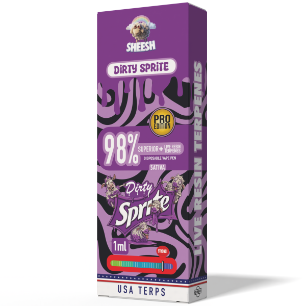Sheesh 98% Superior Vape | 1ml | Dirty Sprite