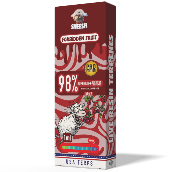 Sheesh 98% Superior Vape | 1ml | Forbidden Fruit