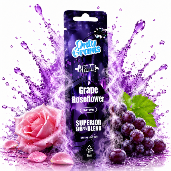 OnlyGrams® | Superior Blend 96% | Grape Roseflower 🍇🌹