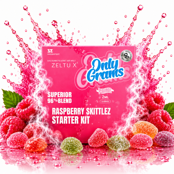 OnlyGrams® | Superior Pod SET 96% | Raspberry Skittlez 2ml