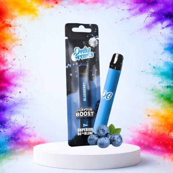 OnlyGrams® Flavour Boost | 2ml Superior Blend 96% | Blueberry