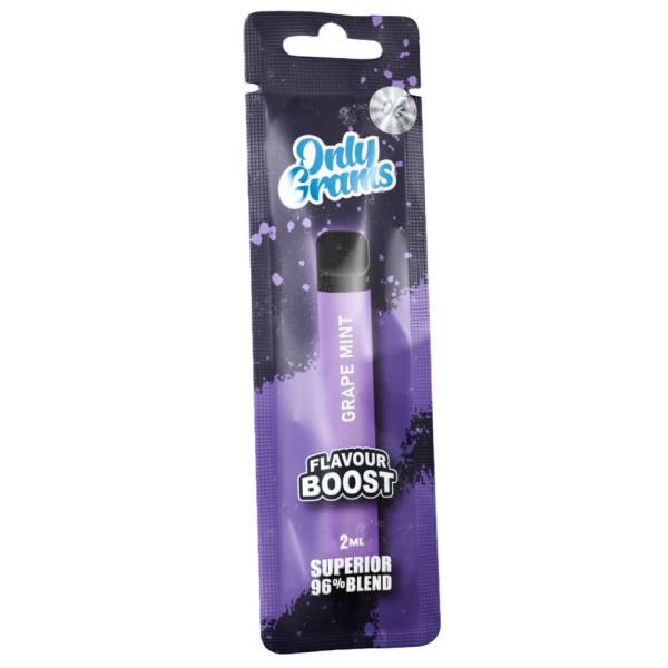 OnlyGrams® Flavour Boost | 2ml Superior Blend 96% | Grape Mint