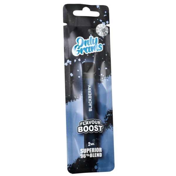 OnlyGrams® Flavour Boost | 2ml Superior Blend 96% | Blackberry Ice