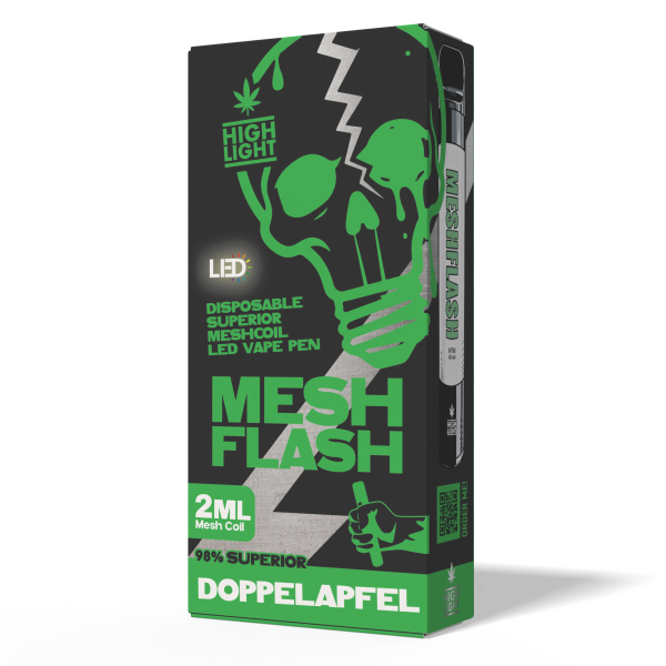 Mesh Flash 96% Superior Blend Vape 2ml | Doppelter Apfel