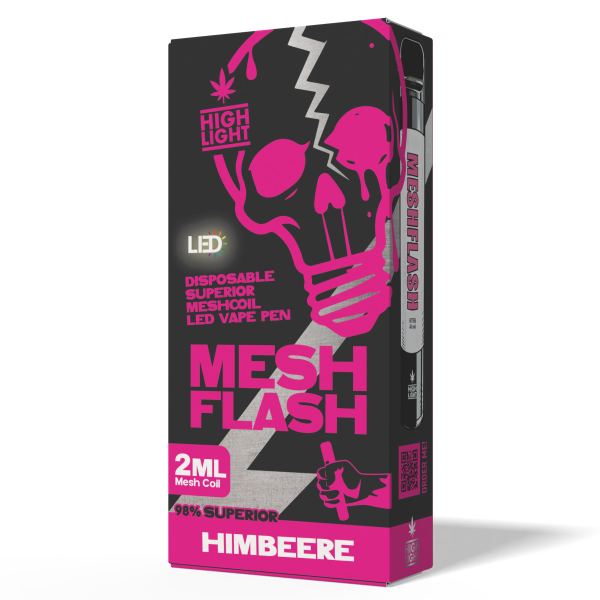 Mesh Flash 96% Superior Blend Vape 2ml | Himbeere