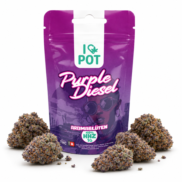 I LOVE POT HHZ Blüten | Purple Diesel