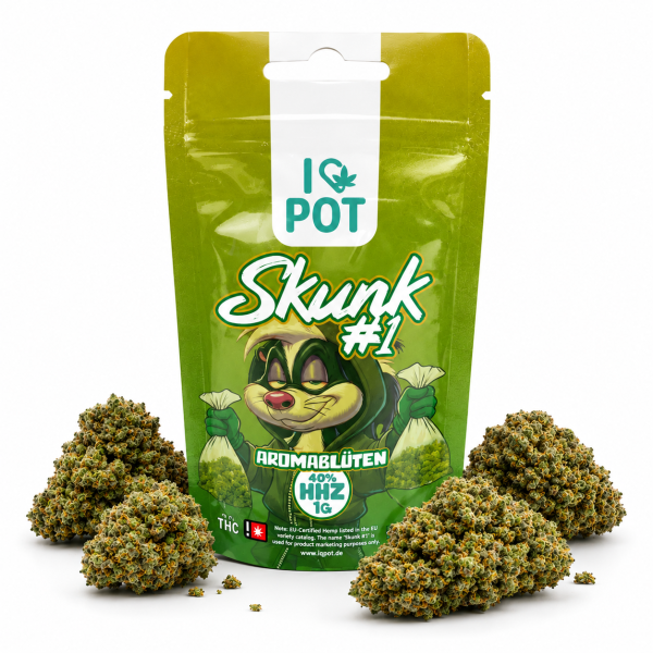 I LOVE POT HHZ Blüten | Skunk #1