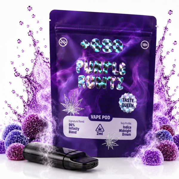 +420 Pod  | 96% Infinity Blend | Purple Runtz