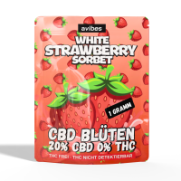 avibes® CBD Blüten | 20% CBD 0% THC | White...