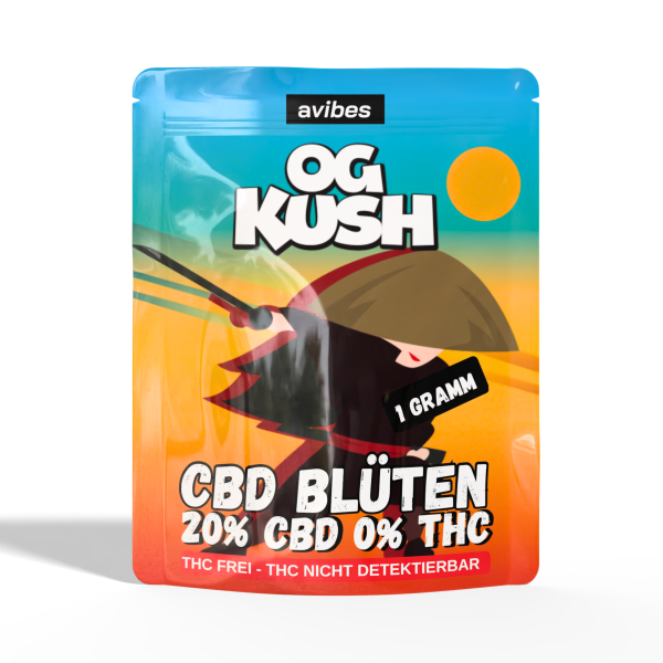 avibes® CBD Blüten | 20% CBD 0% THC | OG Kush