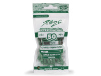 PURIZE® Xtra Slim Size Aktivkohlefilter 6mm | 50er...