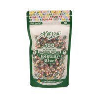 PURIZE® Regular Size Aktivkohlefilter 9mm | 100er...