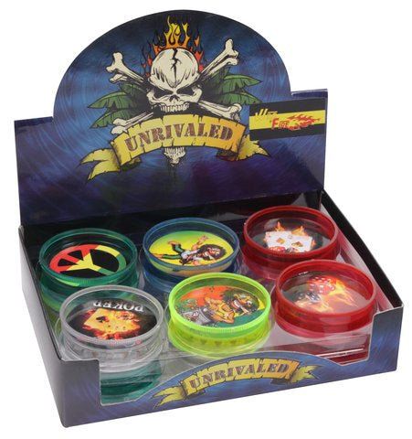 Unrivaled Kunststoff Grinder | 2-teilig