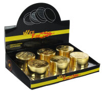 Wildfire Metall Grinder | 4-teilig | Gold
