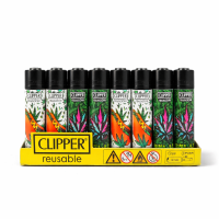 CLIPPER Feuerzeuge | 48 Stück | #Motiv1