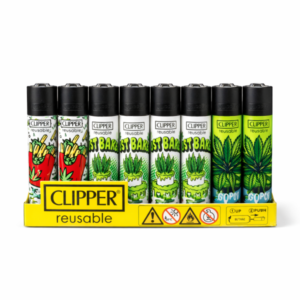 CLIPPER Feuerzeuge | 48 Stück | #Motiv5