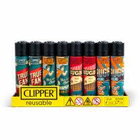 CLIPPER Feuerzeuge | 48 Stück | #Motiv11
