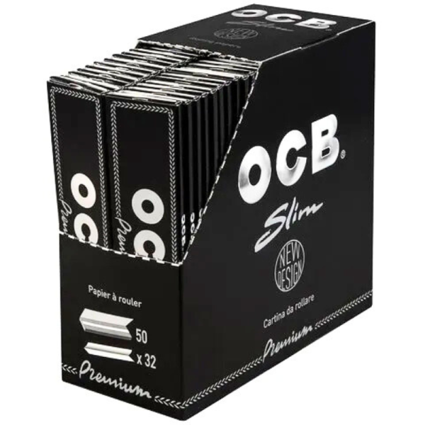 OCB Premium Long Slim Papers (VE=50 STK)