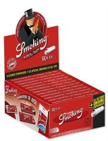 Smoking Red King Size Papers & Tips (VE=24 STK)