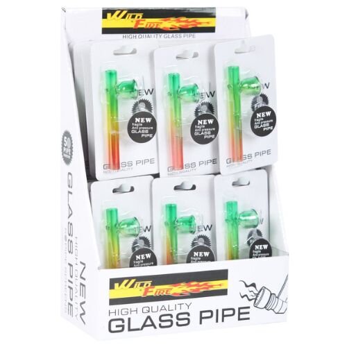 Colormix Glas Pfeifen | 24 Stk im Display