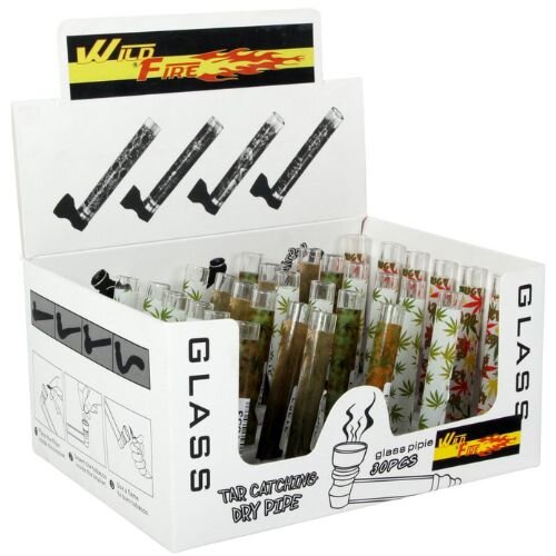 Pfeifen aus Glas | 30 Stk im Display