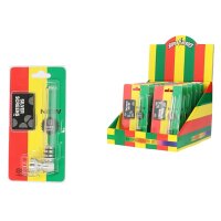 Super Heroes Glaspfeife + Siebe | Transparent