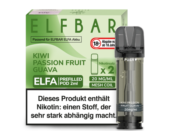 ELFA Pods | Kiwi Passionfruit Guava