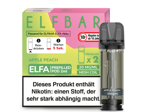ELFA Pods | Apple Peach