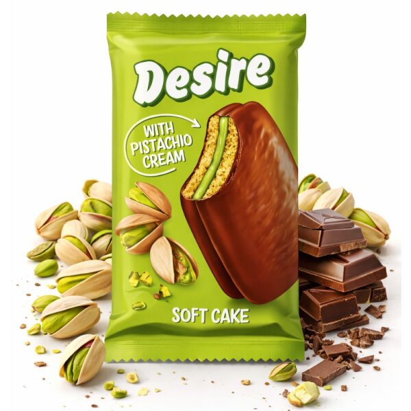 Desire Soft Cake Pistachio Cream 50g