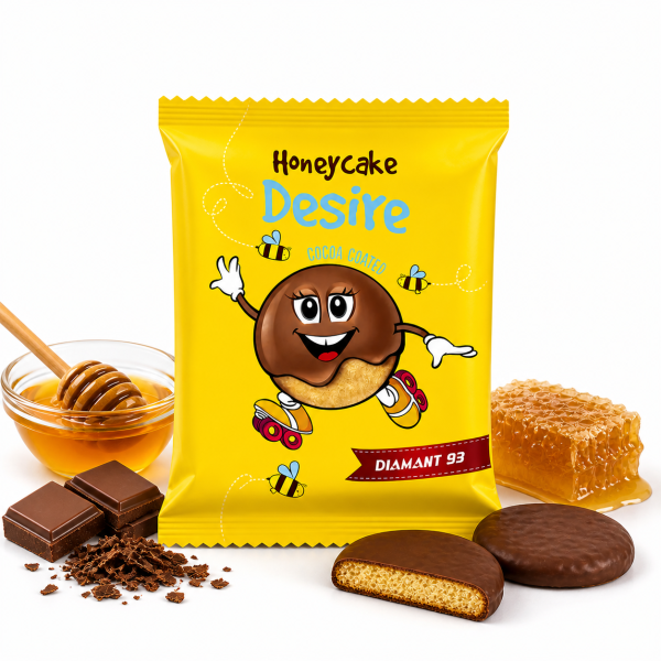 Desire Cocoa Coated Cake Honey 40g