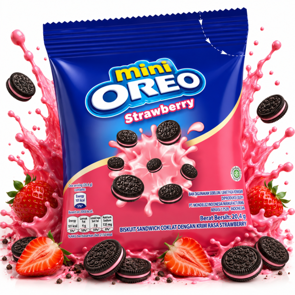 Oreo | Minis Strawberry 20,4g