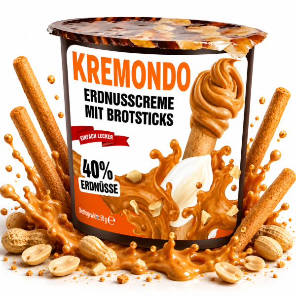 Kremondo | Brotsticks Erdnusscreme 50g