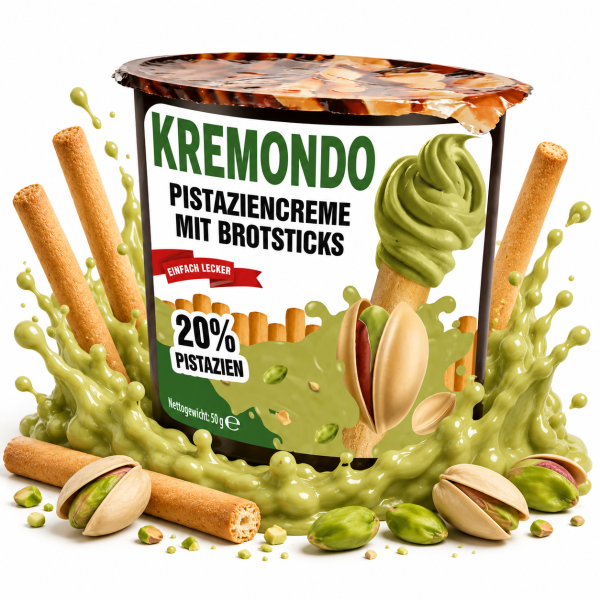 Kremondo | Brotsticks Pistaziencreme 50g