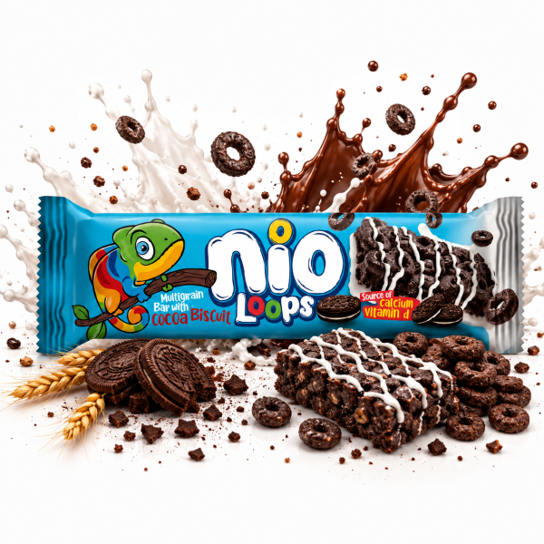 NIO | Loops Bar | Cocoa Biscuit 23g