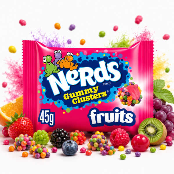 Nerds Gummy Clusters | Fruits 45g