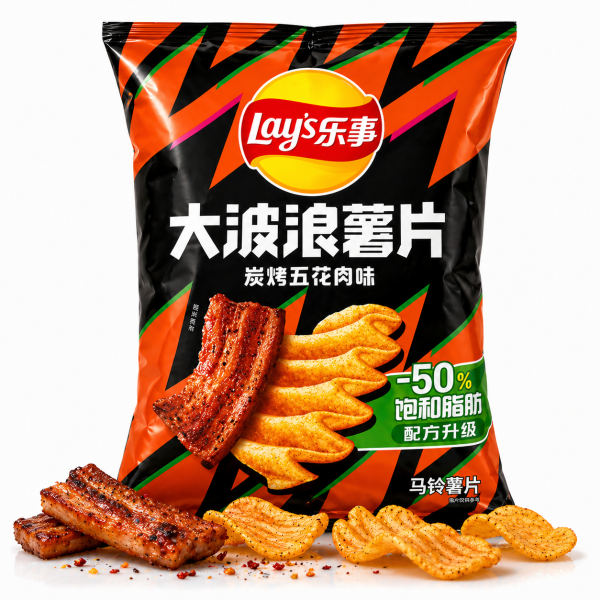 Lay’s Wave Chips | Bacon 70g