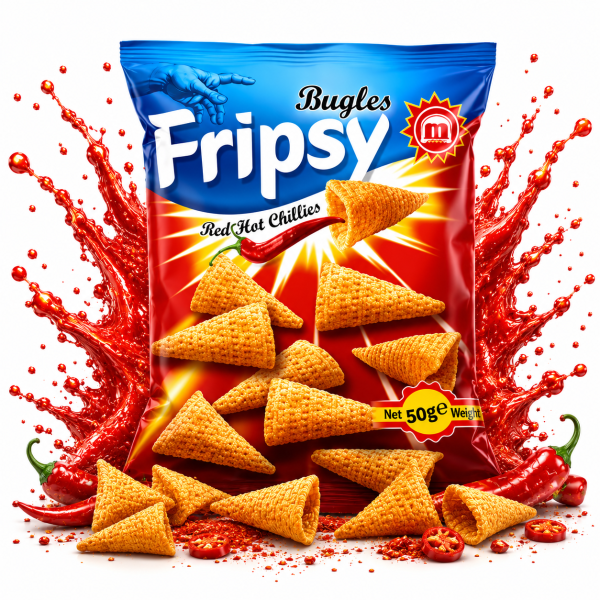 Fripsy | Bugles | Red Hot Chillies 50g