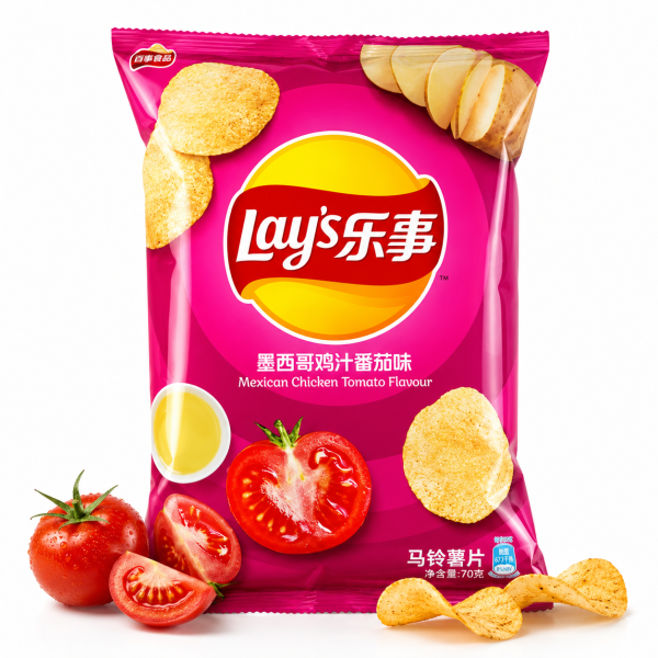 Lay’s Chips | Mexican Chicken Tomato Flavor 70g