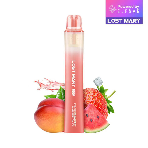 ELFBAR LOST MARY 800 | Peach Strawberry Watermelon Ice