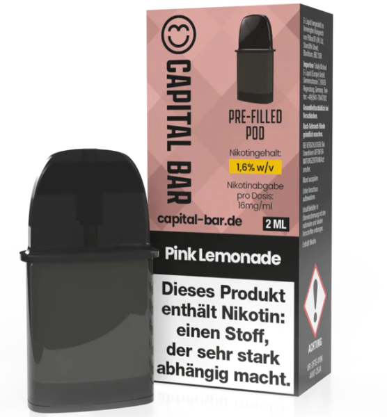 Capital Bra Pods | 1 x 2ml | Pink Lemonade
