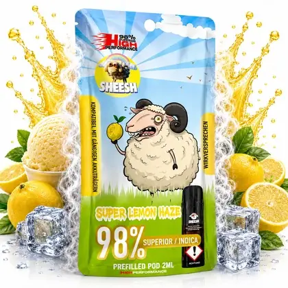 Sheesh Signature Pods | 98% Superior Blend | Super Lemon Haze