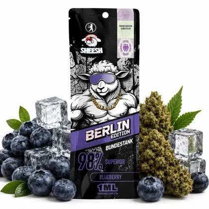 Sheesh BERLIN Limited Edition | 98% Superior Vape | Bundestank 1ml