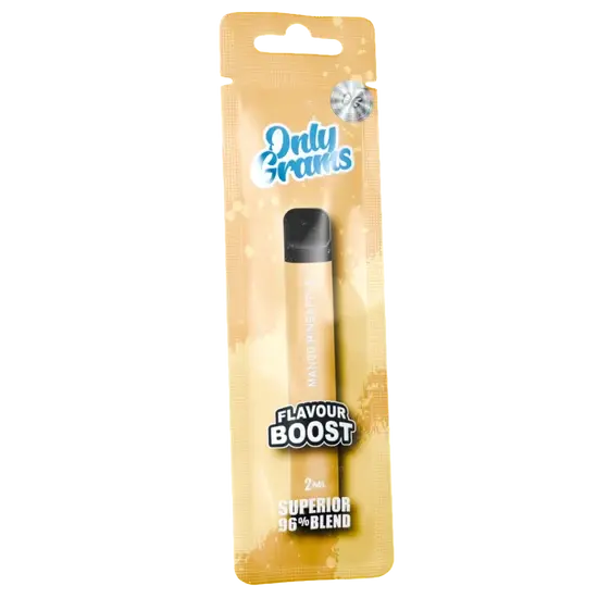 OnlyGrams&reg; Flavour Boost Vape | 2ml Superior Blend | Mango Pineapple