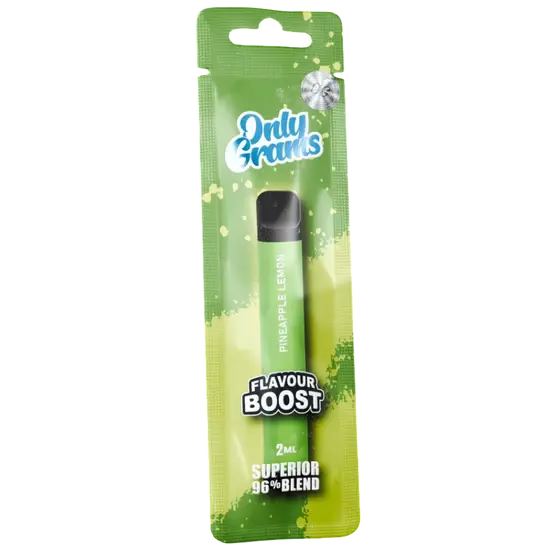 OnlyGrams&reg; Flavour Boost Vape | 2ml Superior Blend | Pineapple Lemon
