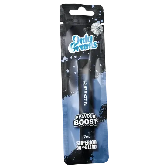OnlyGrams&reg; Flavour Boost Vape | 2ml Superior Blend | Blackberry