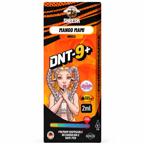 Sheesh DNT-9+ Vape Mango Mami 2ml